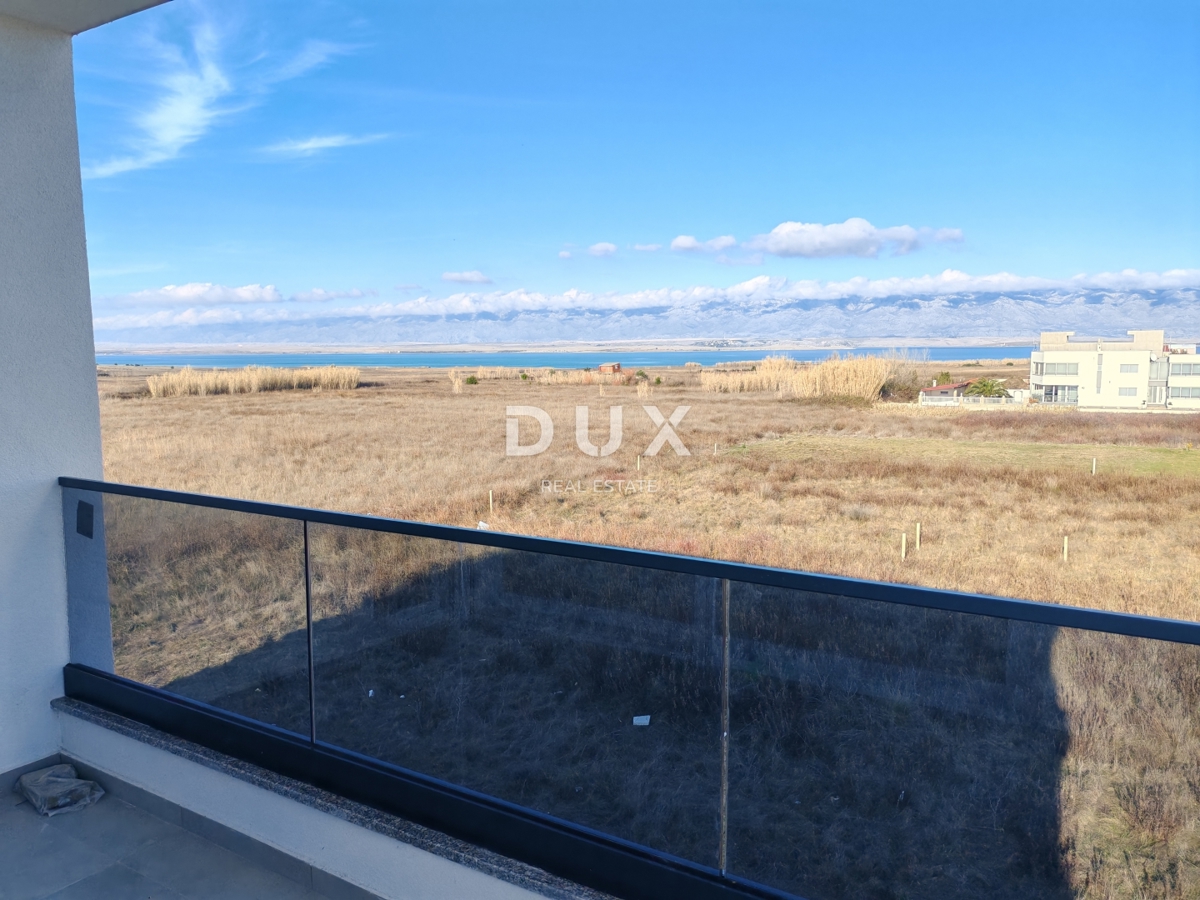 ZADAR, PRIVLAKA - Novogradnja! Atraktivno stanovanje s pogledom na morje v bližini plaže! SJ6