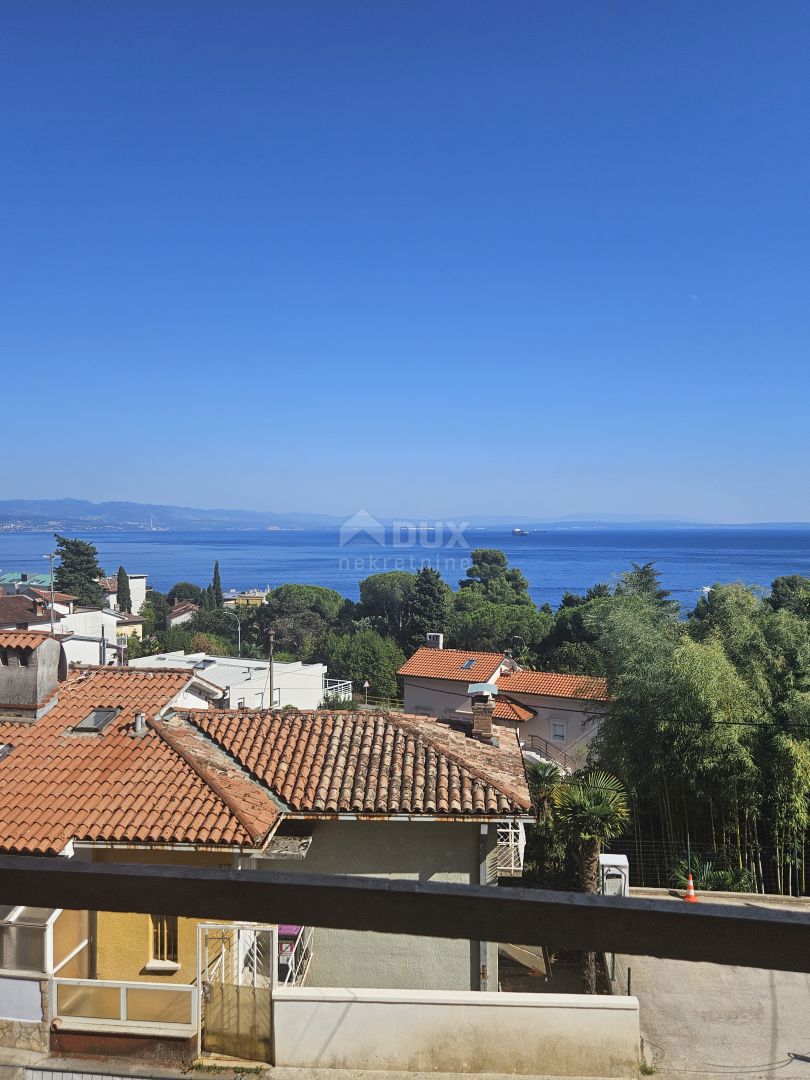 OPATIJA, CENTER - pritličje stanovanje 172m2 s pogledom na morje, wellness in fitnes K2