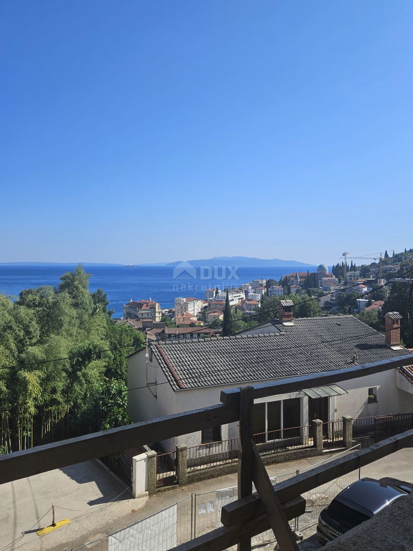 OPATIJA, CENTER - pritličje stanovanje 172m2 s pogledom na morje, wellness in fitnes K2