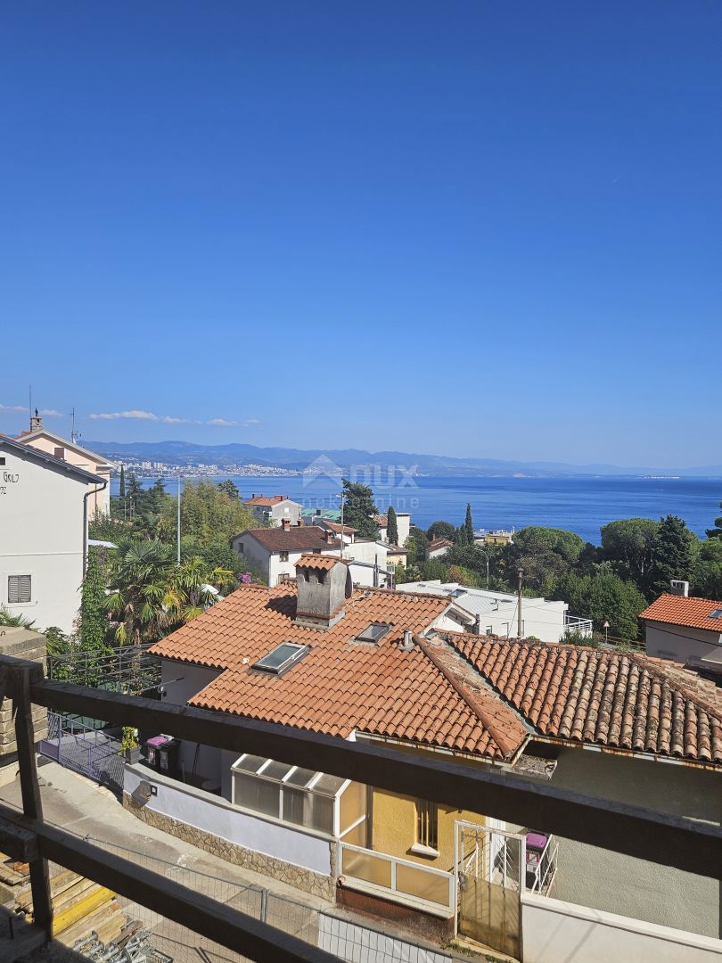 OPATIJA, CENTER - pritličje stanovanje 172m2 s pogledom na morje, wellness in fitnes K2