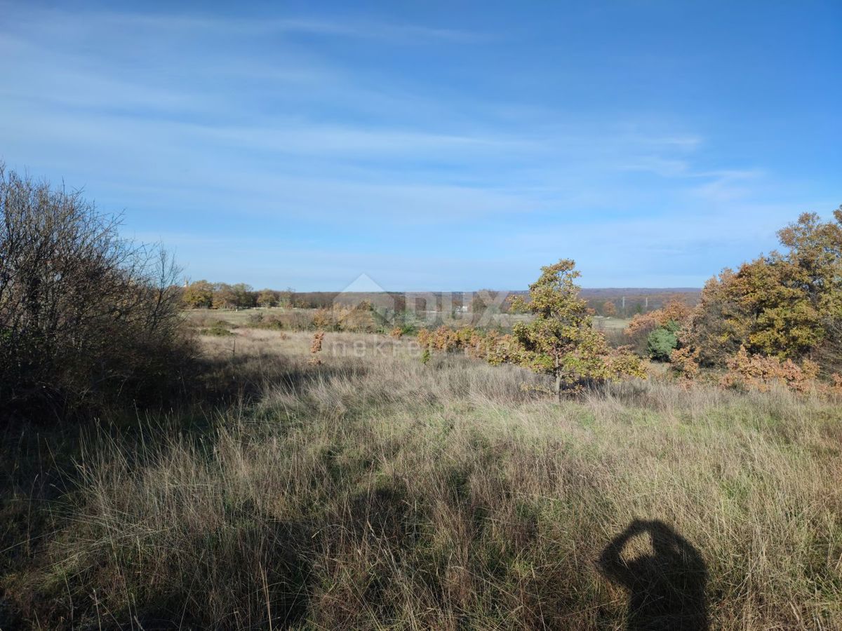 ISTRA, KRNICA - Gradbeno zemljišče s panoramskim pogledom na zelenje