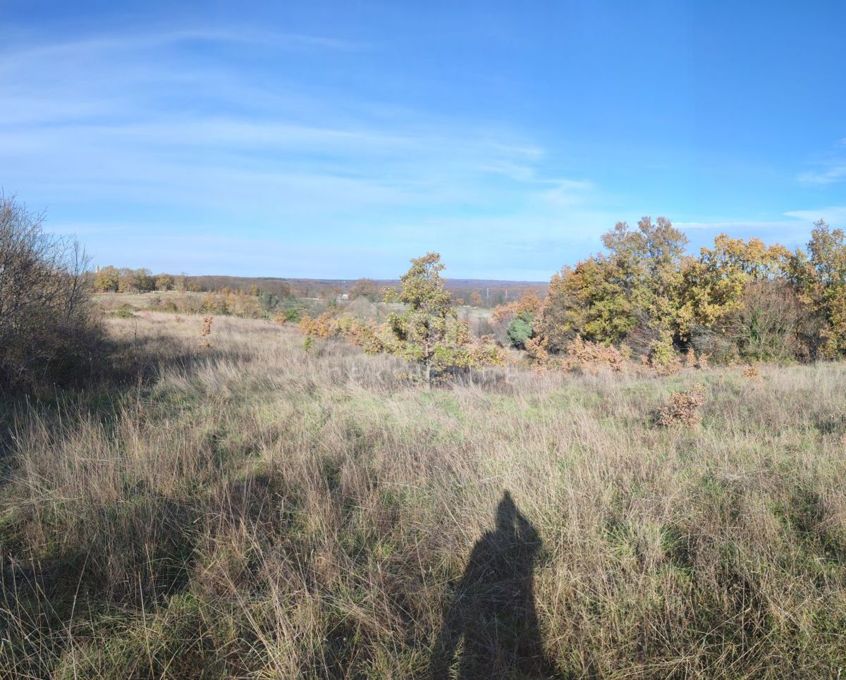 ISTRA, KRNICA - Gradbeno zemljišče s panoramskim pogledom na zelenje