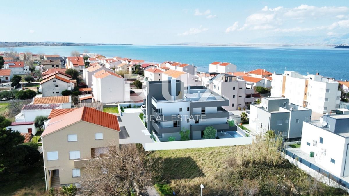 ZADAR, NIN - Apartma z bazenom v gradnji blizu morja S3