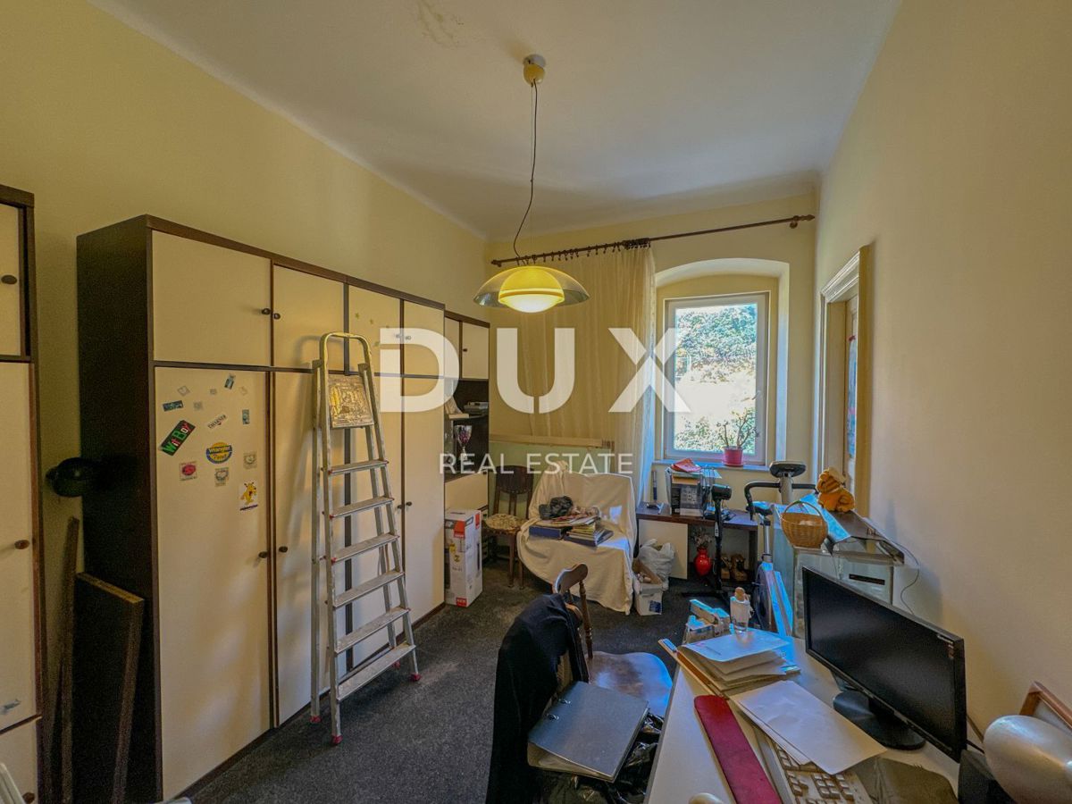 RIJEKA, PEĆINE - PRILOŽNOST, gospodarsko stanovanje 105m2, prva vrsta do morja