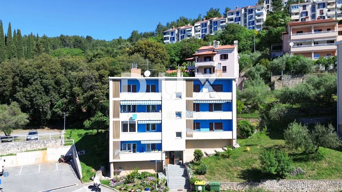 ISTRA, RABAC - Ekskluzivno, samo v naši ponudbi! Opremljeno stanovanje s pogledom na morje