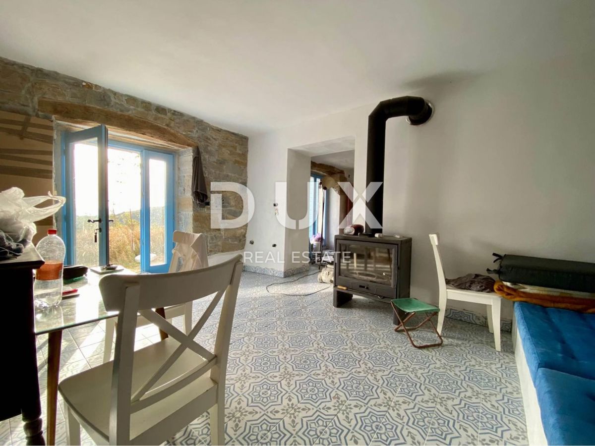 ISTRA, DRAGUĆ - dve hiši + 3.265 m2 gradbenega zemljišča s 6 načrtovanimi hišami! PRILOŽNOST!