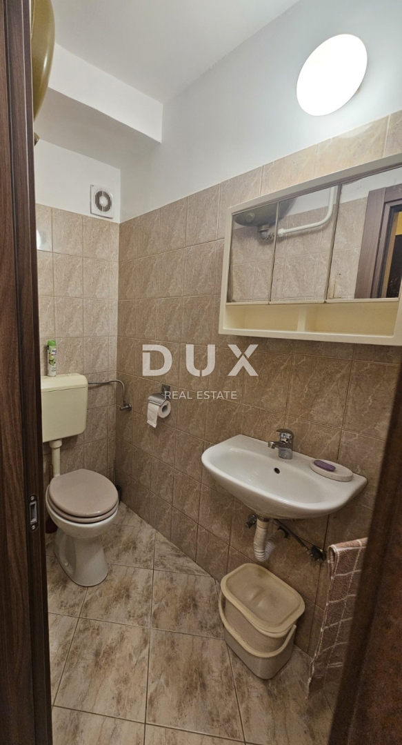 OPATIJA, VOLOSKO - stanovanje 108m2, dnevna soba + 3 spalnice, visoko pritličje, pogled na morje