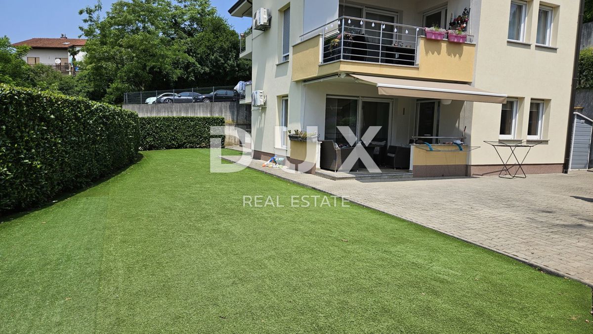 KASTAV - novogradnja, čudovito 3-sobno stanovanje z dnevno sobo 111m2 z vrtom