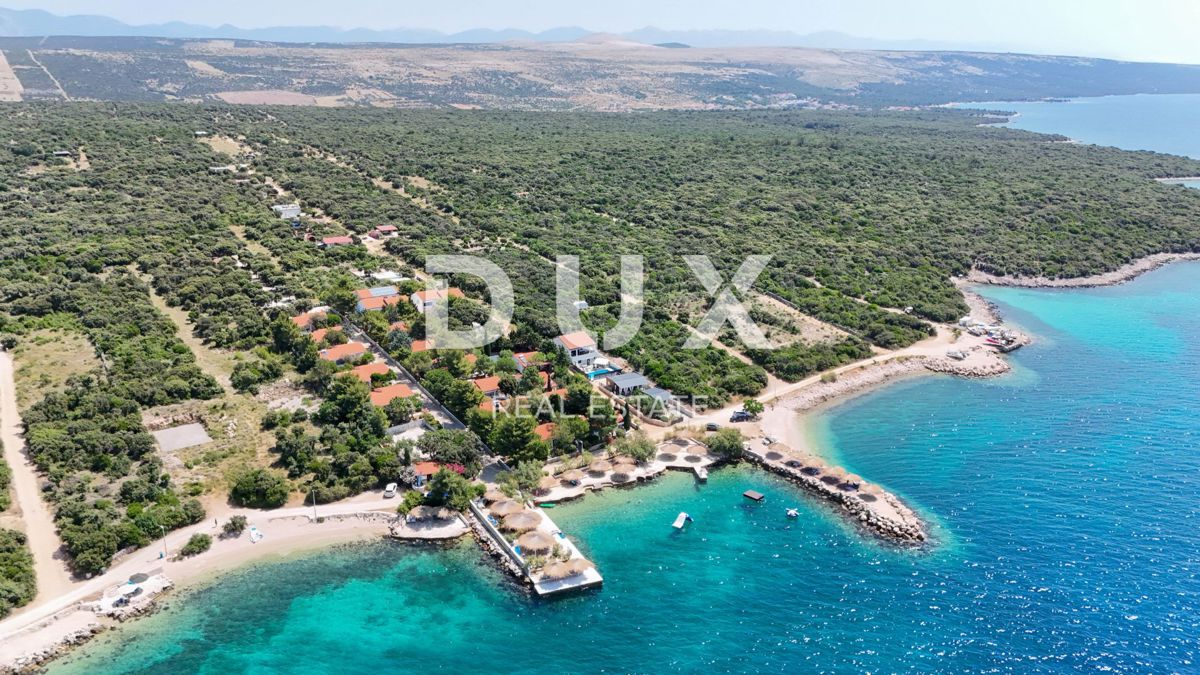PAG, MANDRE - Samostojna hiša 10 metrov od morja