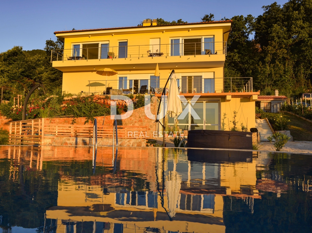 OPATIJA, LOVRAN - vila 387m2 s panoramskim pogledom na morje in bazenom + površina 1200m2