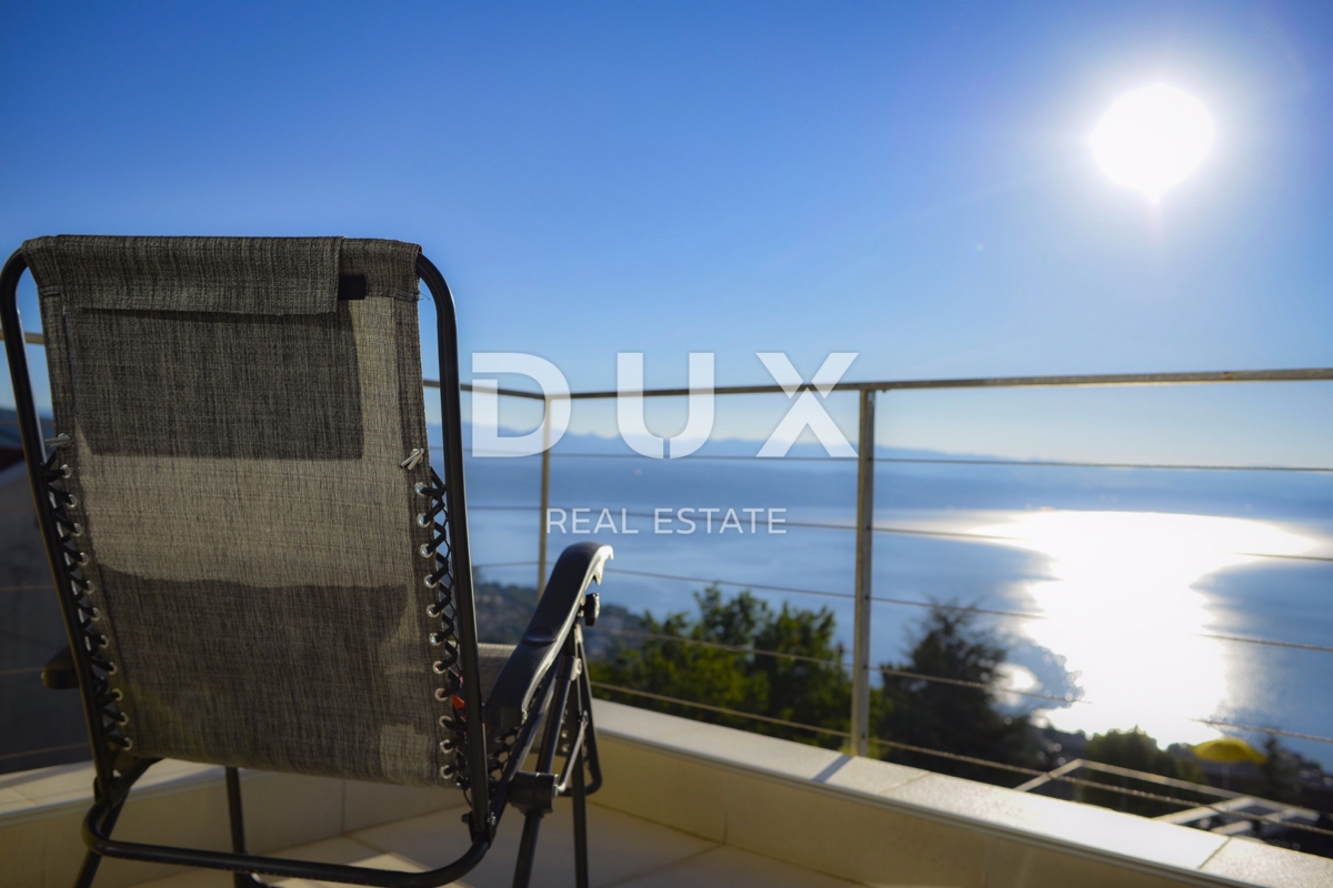 OPATIJA, LOVRAN - vila 387m2 s panoramskim pogledom na morje in bazenom + površina 1200m2