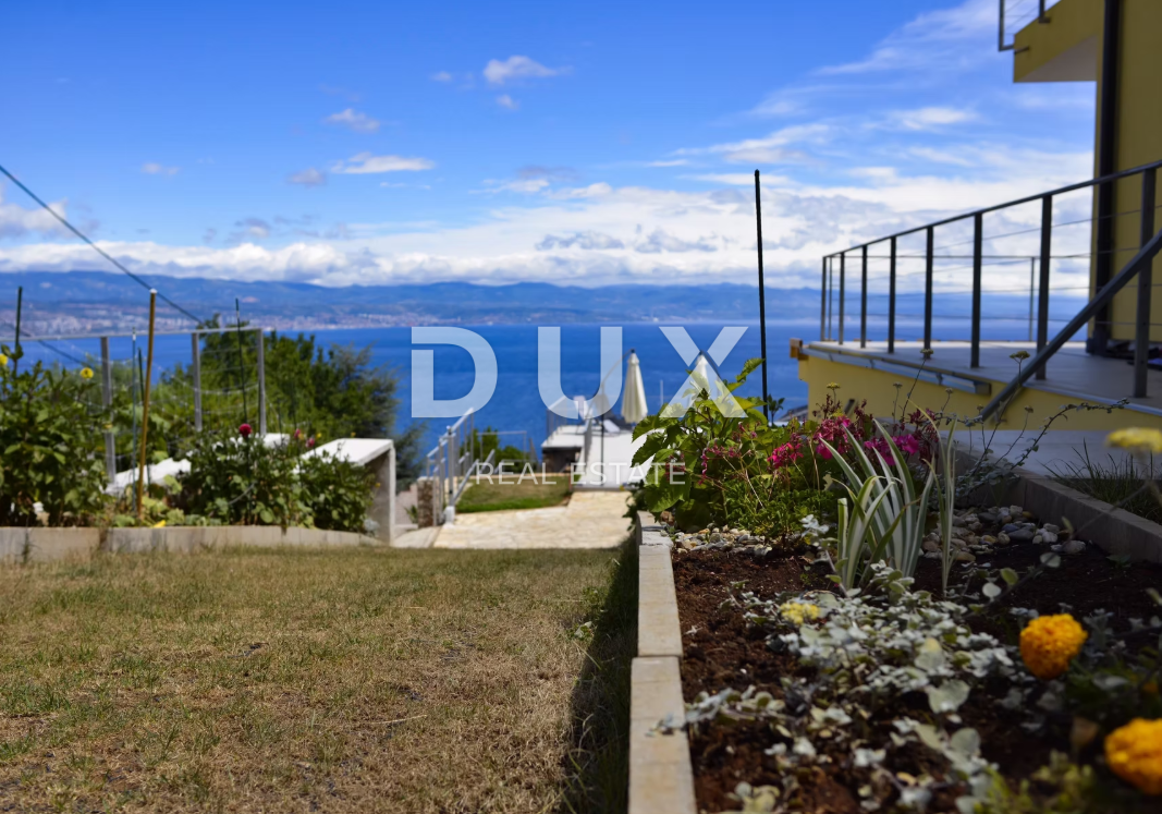 OPATIJA, LOVRAN - vila 387m2 s panoramskim pogledom na morje in bazenom + površina 1200m2