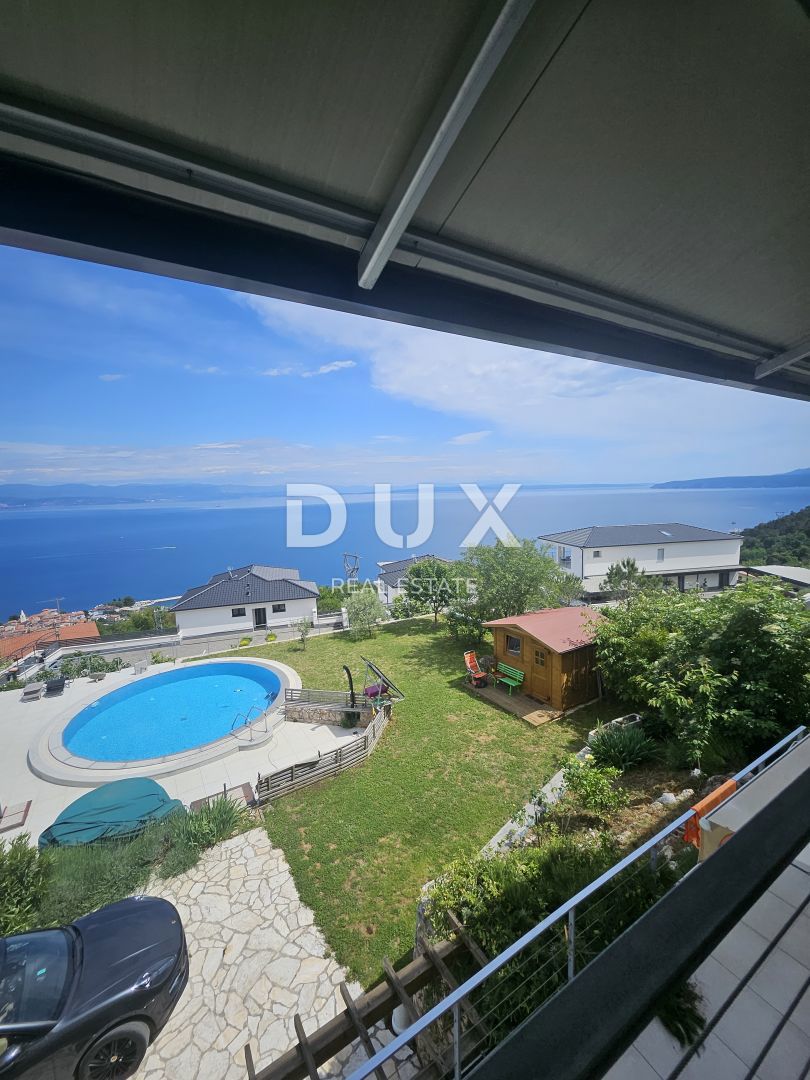 OPATIJA, LOVRAN - vila 387m2 s panoramskim pogledom na morje in bazenom + površina 1200m2