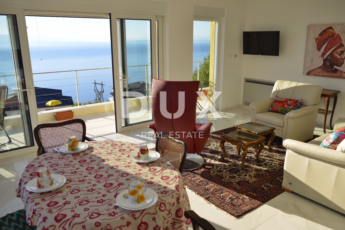 OPATIJA, LOVRAN - vila 387m2 s panoramskim pogledom na morje in bazenom + površina 1200m2