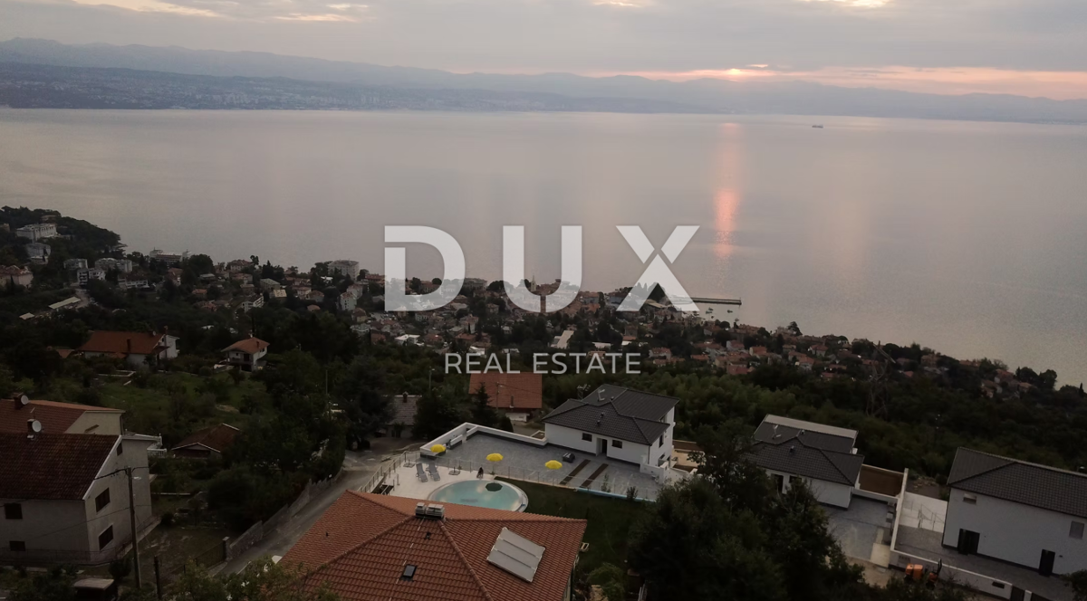OPATIJA, LOVRAN - vila 387m2 s panoramskim pogledom na morje in bazenom + površina 1200m2