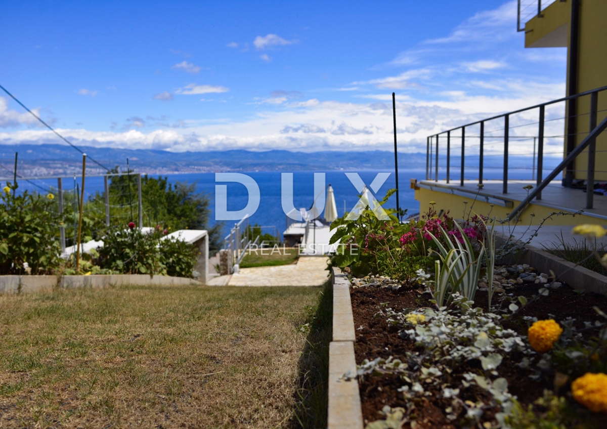 OPATIJA, LOVRAN - vila 387m2 s panoramskim pogledom na morje in bazenom + površina 1200m2