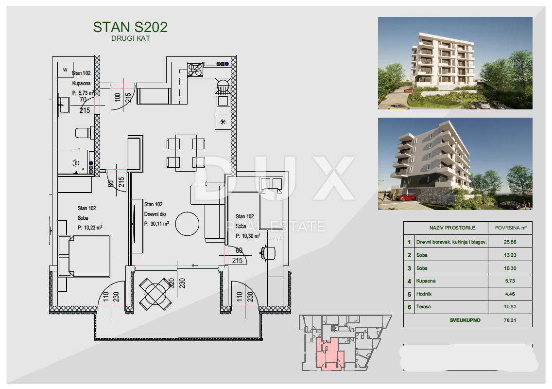 Stanovanje Zamet, Rijeka, 100m2