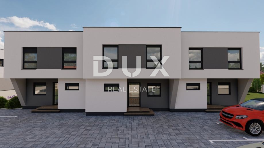 DUGO SELO - Sodobna nizkoenergijska dvojna hiša, 120,78 m² NKP