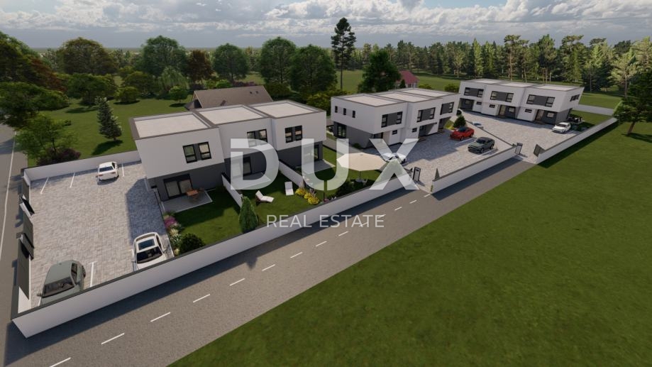 DUGO SELO - Sodobna nizkoenergijska dvojna hiša, 120,78 m² NKP