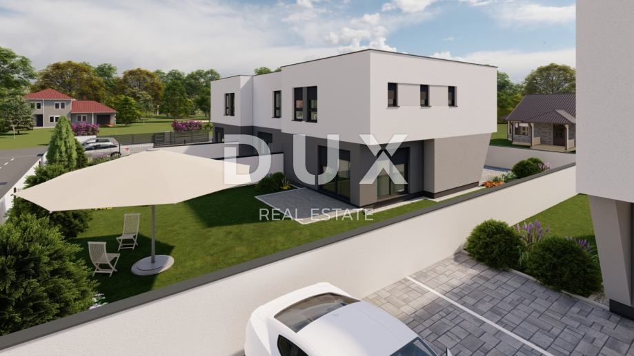 DUGO SELO - Sodobna nizkoenergijska dvojna hiša, 120,78 m² NKP