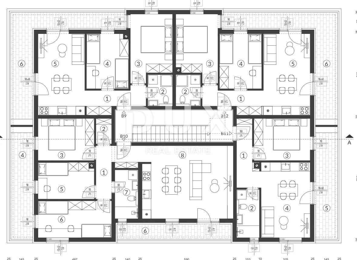 Stanovanje Šikići, Pula, 53,46m2