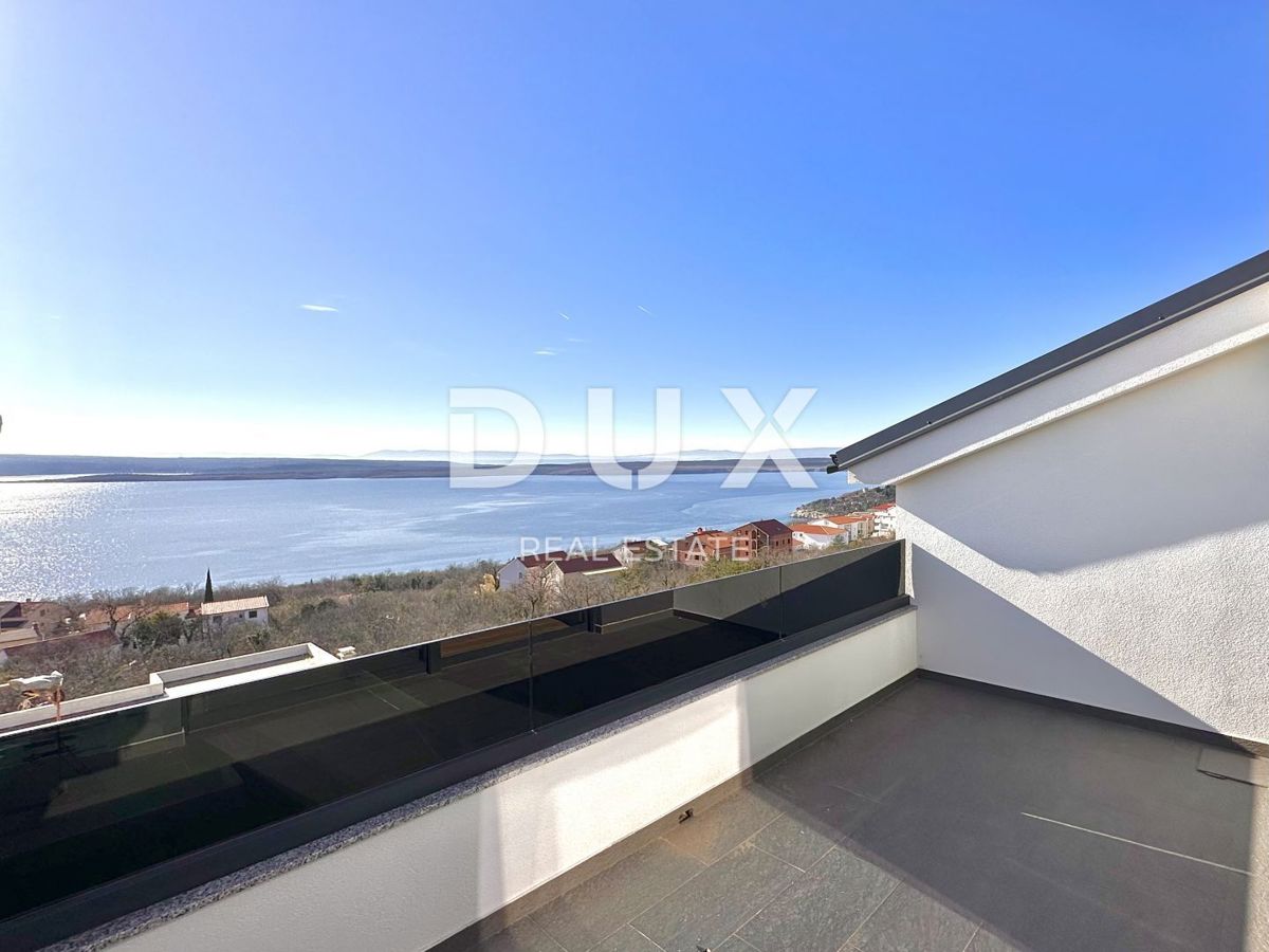 CRIKVENICA - Dvonadstropno stanovanje, 101 m2, pogled na morje!