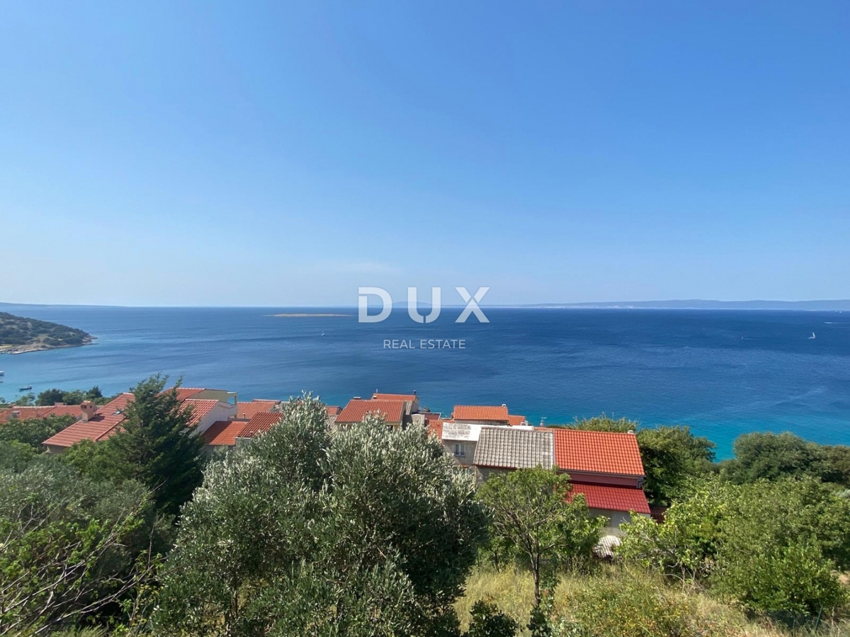 OTOK KRK, STARA BAŠKA - hiša s panoramskim pogledom na morje! PRILOŽNOST!