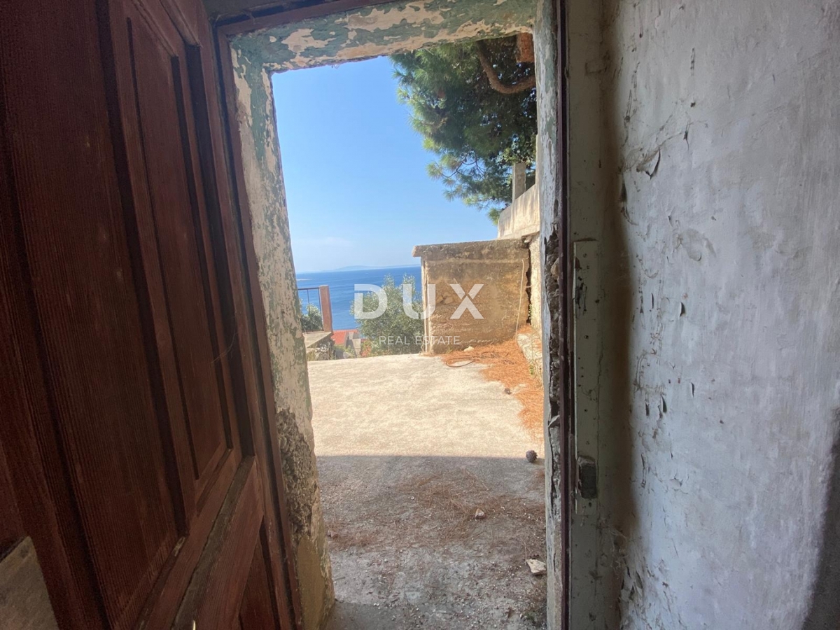 OTOK KRK, STARA BAŠKA - hiša s panoramskim pogledom na morje! PRILOŽNOST!