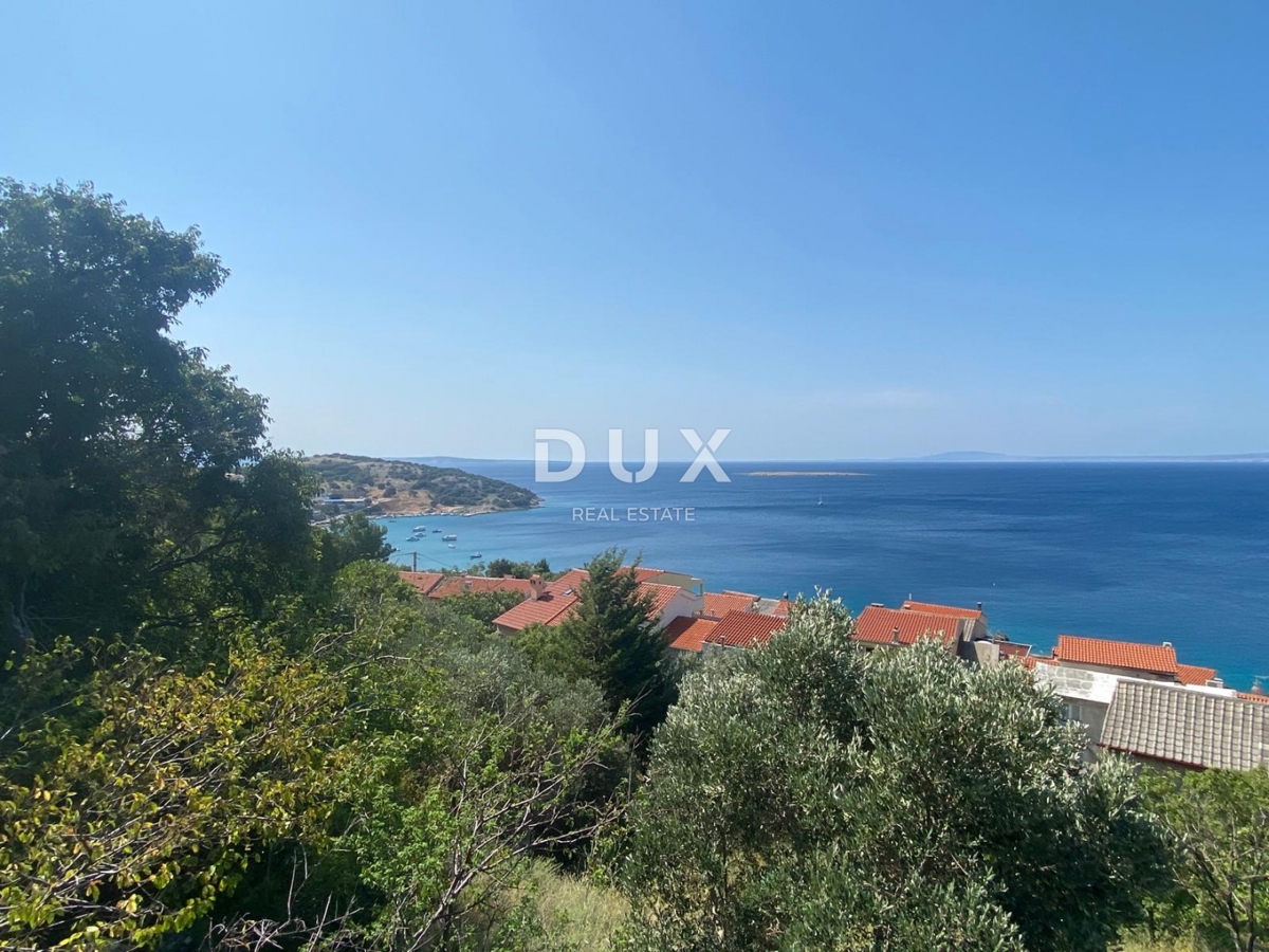 OTOK KRK, STARA BAŠKA - hiša s panoramskim pogledom na morje! PRILOŽNOST!