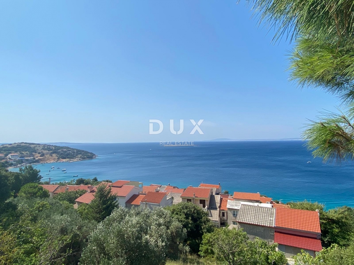 OTOK KRK, STARA BAŠKA - hiša s panoramskim pogledom na morje! PRILOŽNOST!