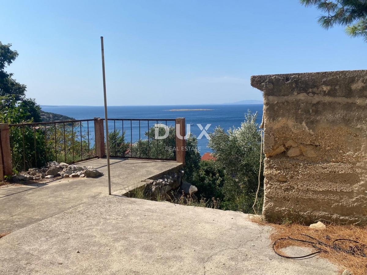 OTOK KRK, STARA BAŠKA - hiša s panoramskim pogledom na morje! PRILOŽNOST!