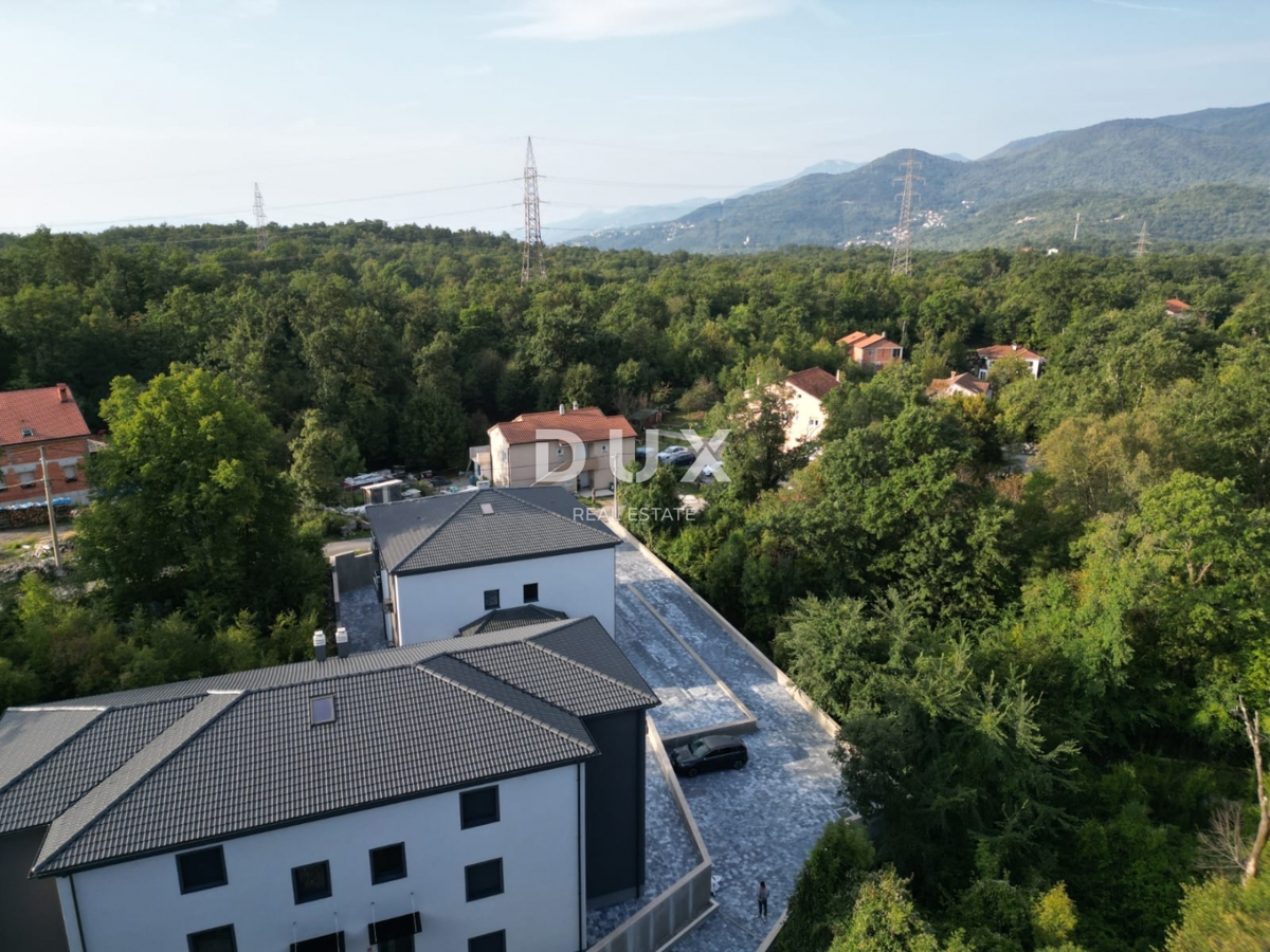 MATULJI, JUŠIĆI, JURDANI - stanovanje v pritličju 84,06 m2 v novogradnji DB+2S z vrtom