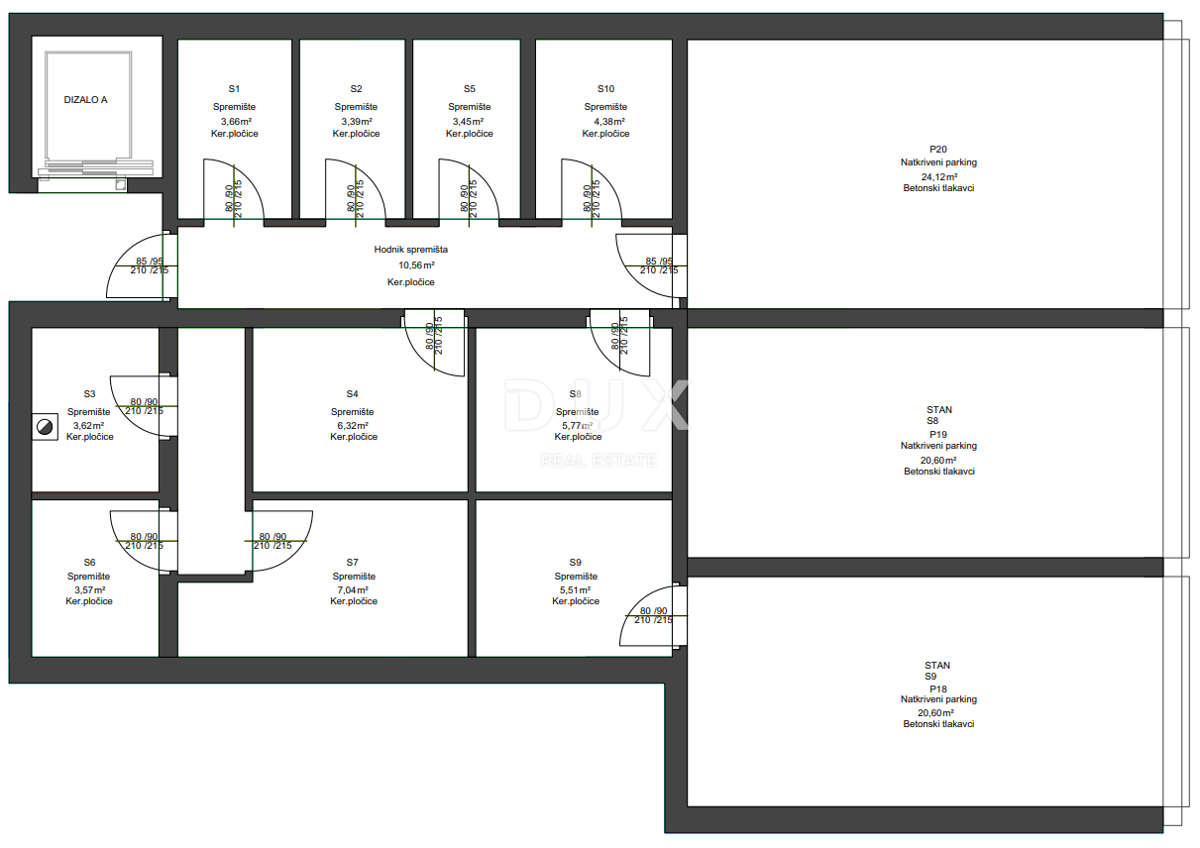 ZADAR, ZATON - Novogradnja z vrtom 45 metrov od plaže! A3