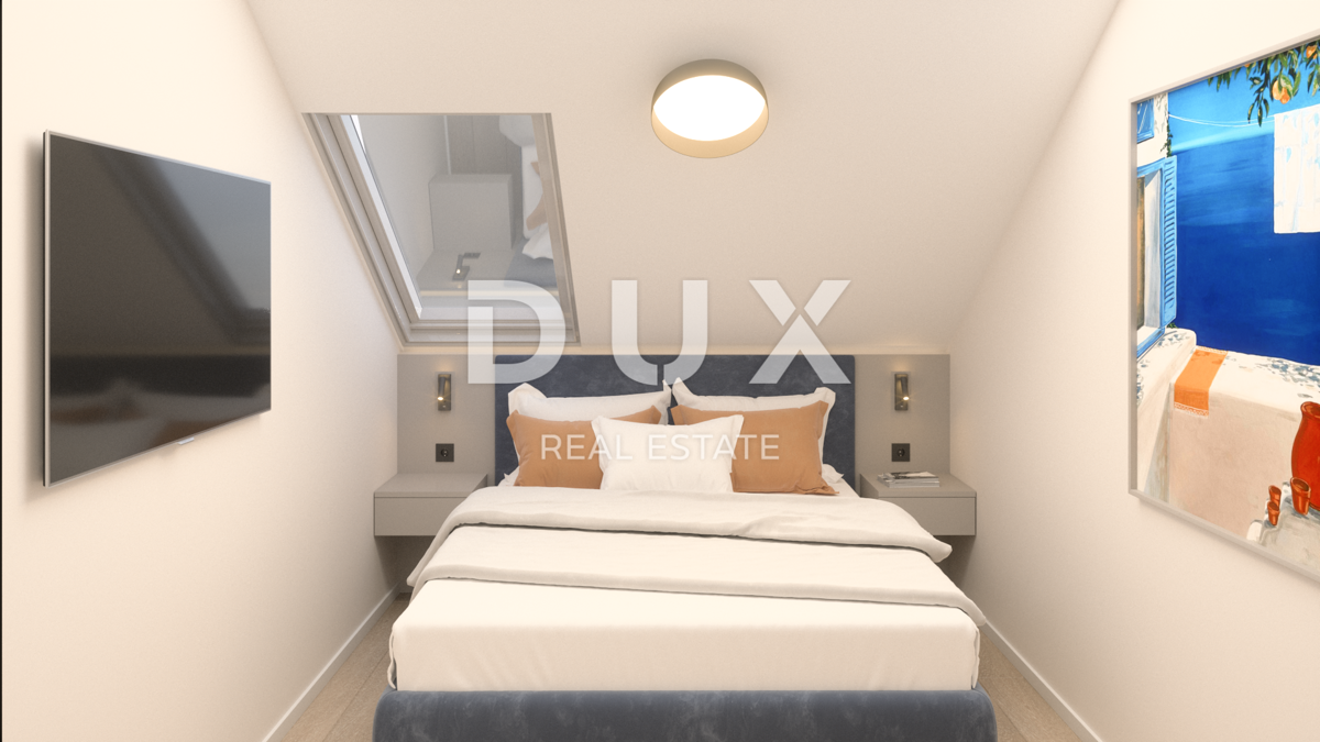 OTOK PAG, ŠIMUNI - moderni apartmaji v vrhunski novogradnji, pogled na morje