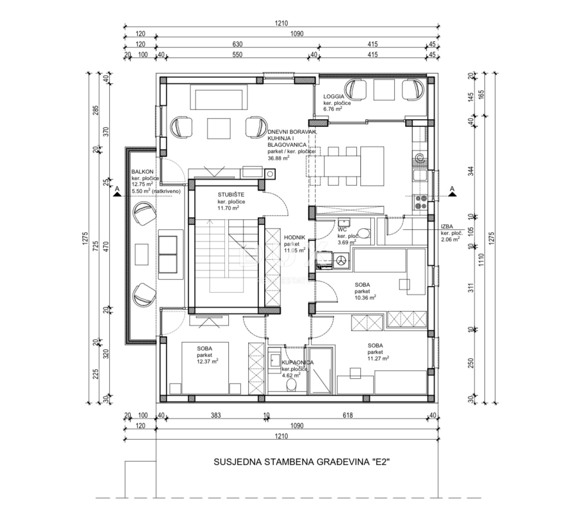 SAMOBOR, CENTER - moderno stanovanje v novogradnji!