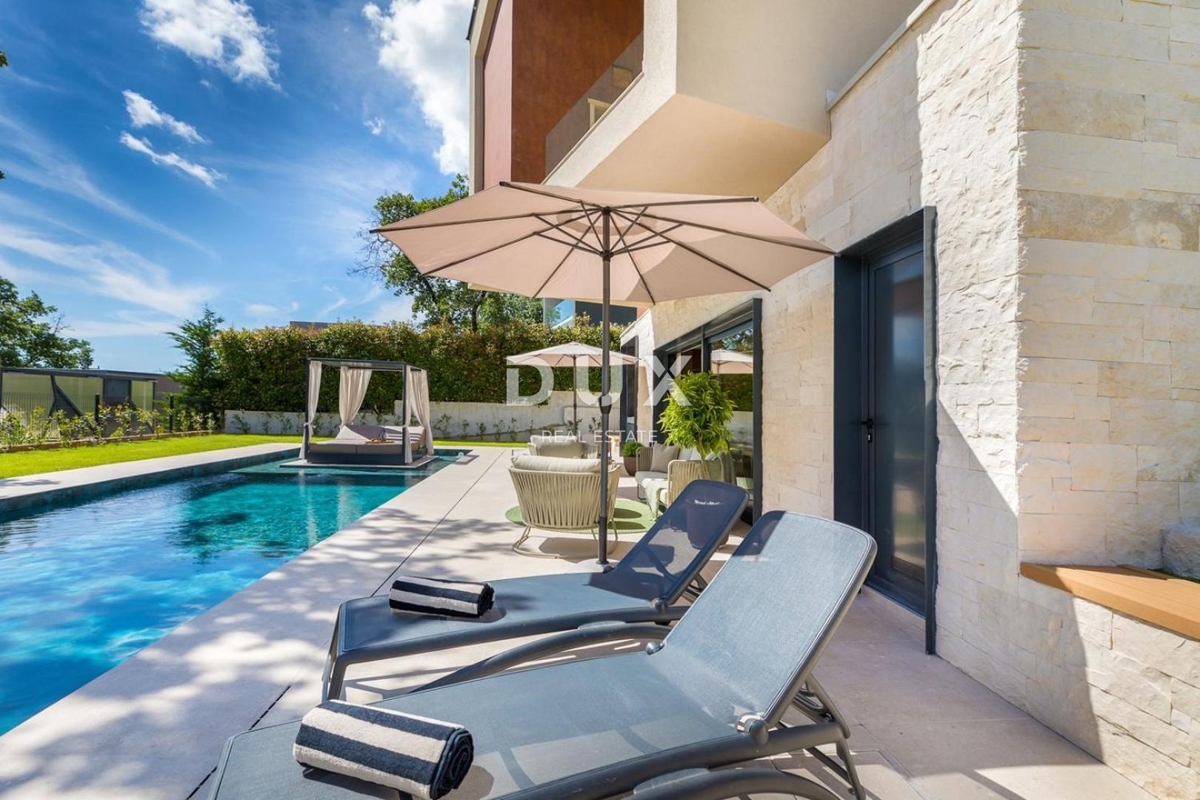 ISTRA, POREČ - Dizajnerska hiša z bazenom