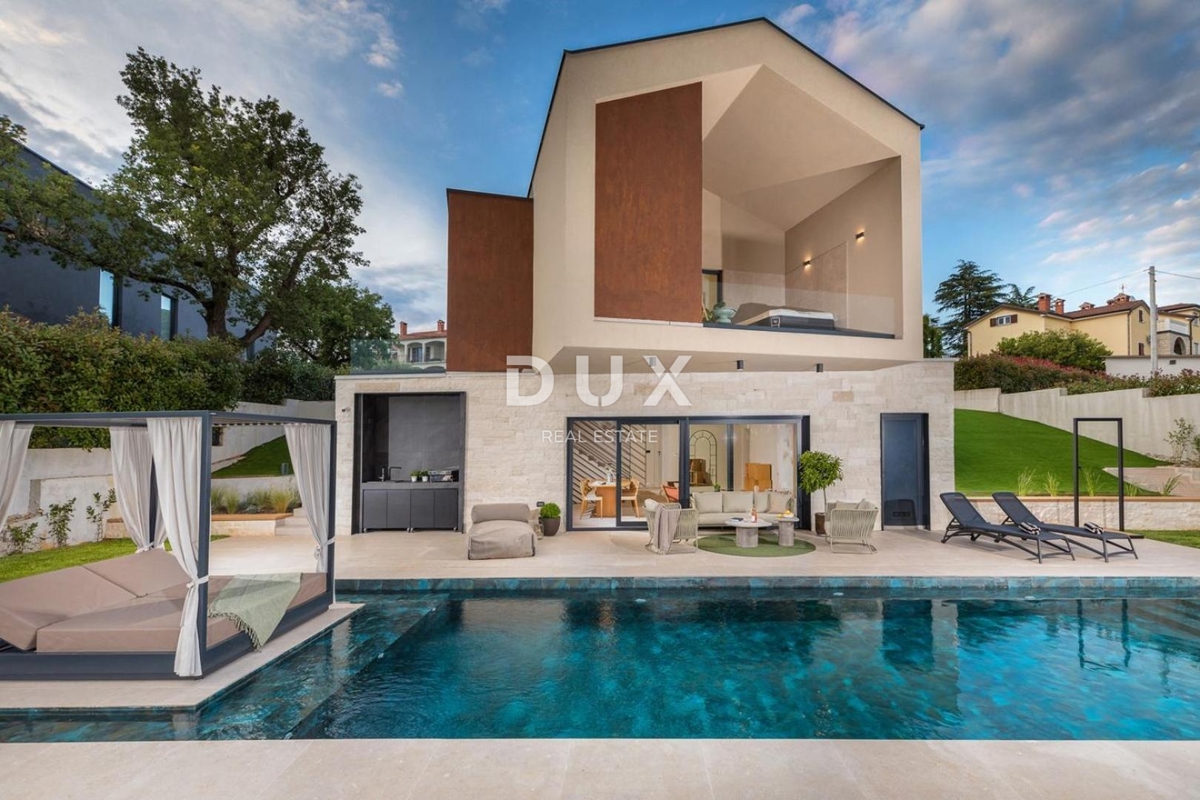 ISTRA, POREČ - Dizajnerska hiša z bazenom