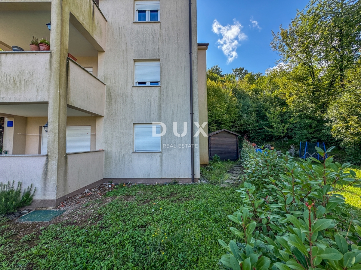 OPATIJA, RUKAVAC - čudovito stanovanje z vrtom v novejši hiši, idealen družinski dom ali investicija v bližini infrastrukture in mesta