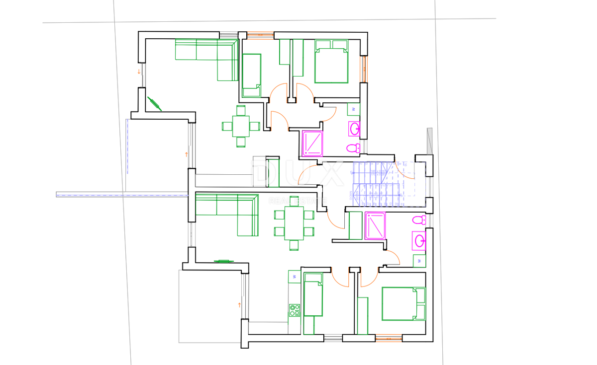 ŠIBENIK, BRODARICA – Apartma blizu plaže, s čudovitim pogledom na morje