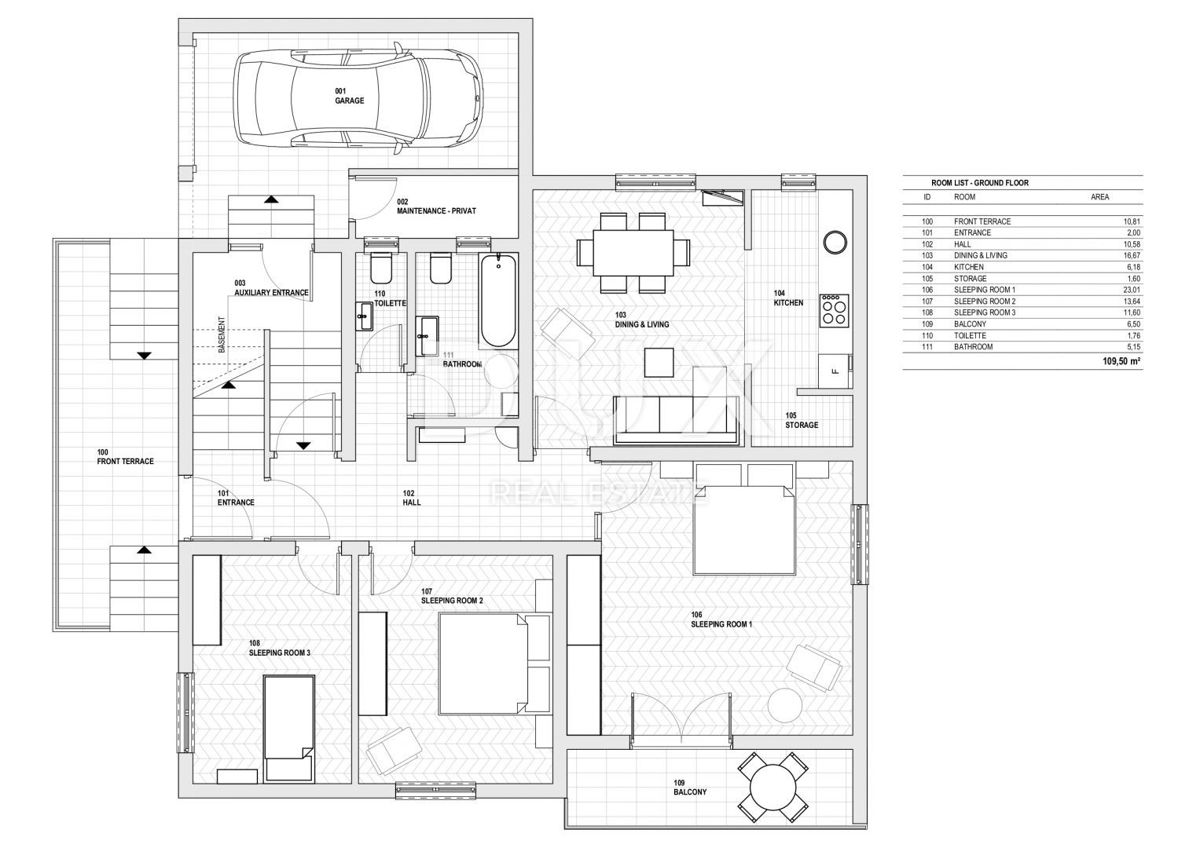 ZADAR, VIŠNJIK - Moderno urejen dvonadstropni objekt z 2 stanovanjema