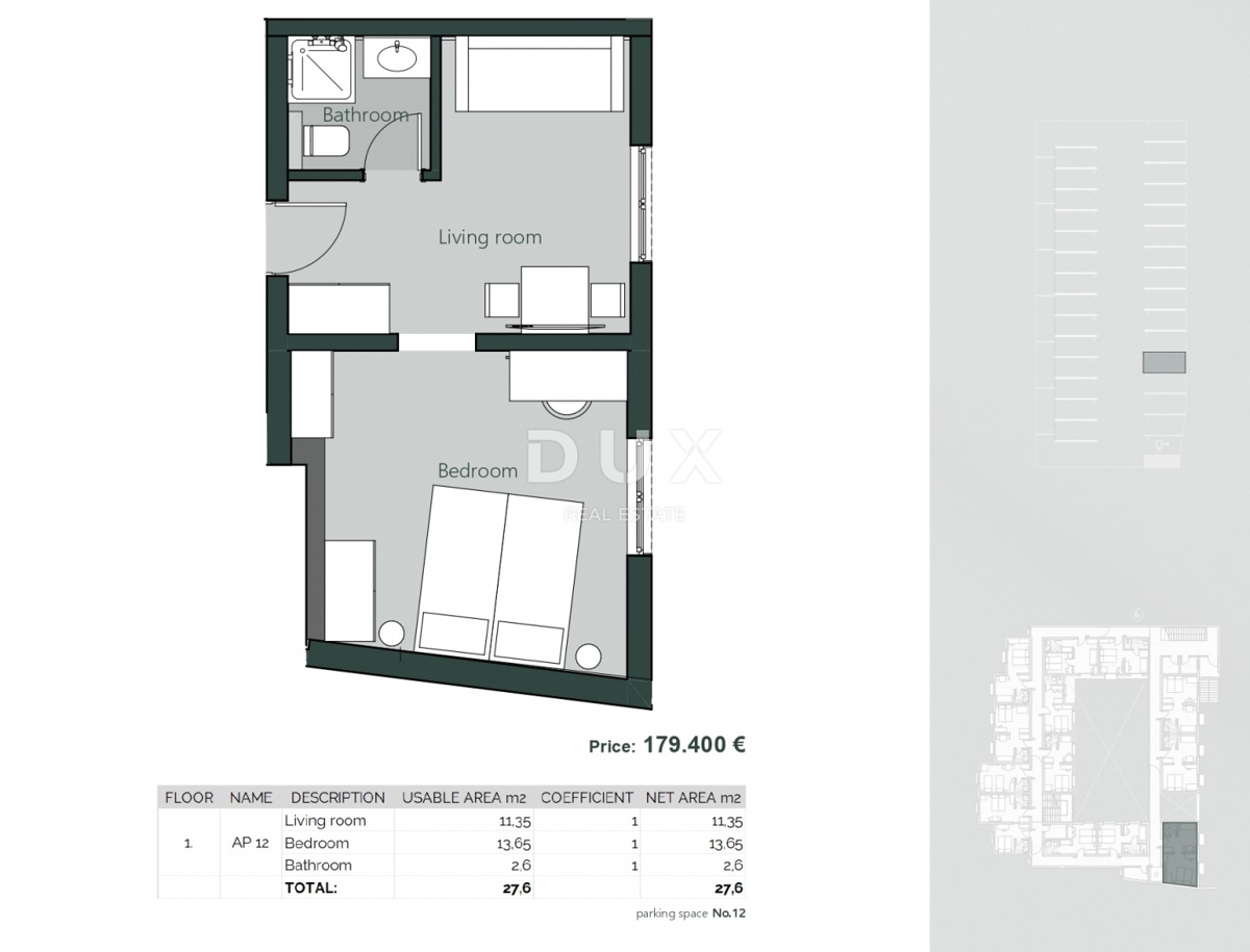 CRIKVENICA - Luksuzni apartmaji v prestižnem hotelskem kompleksu