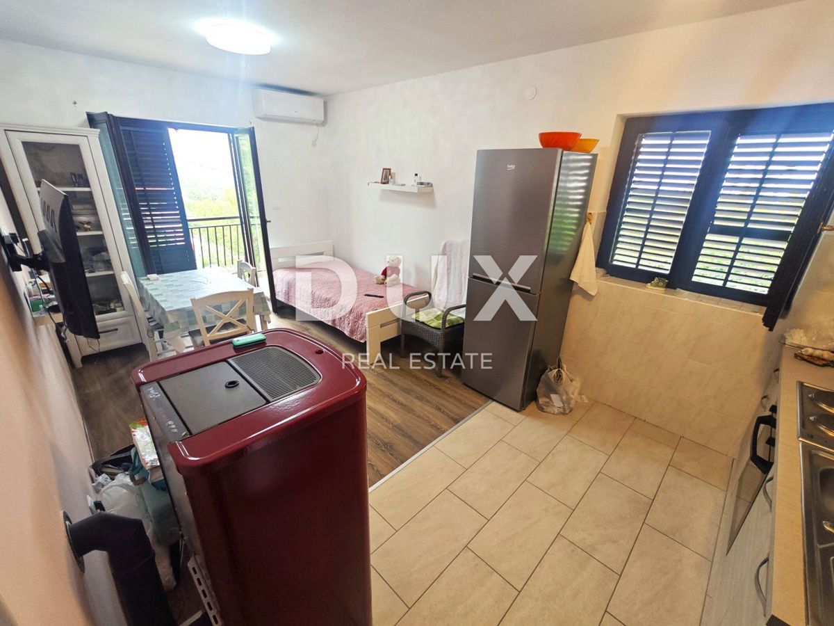 VEPRINAC - Samostojna hiša s prostornim vrtom in pogledom na morje!