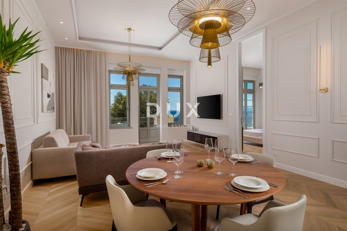 OPATIJA, CENTER - edinstvena nepremičnina velikosti 114 m2, mojstrovina avstro-ogrske arhitekture v središču Opatije