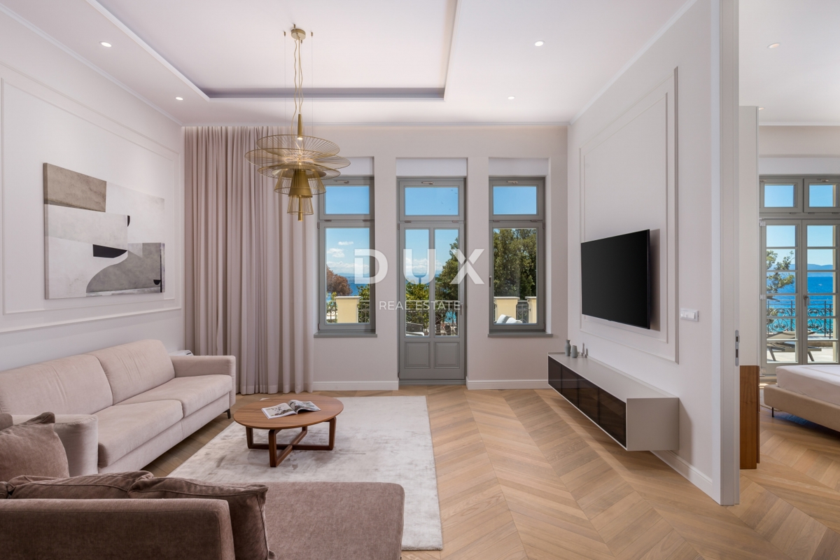 OPATIJA, CENTER - edinstvena nepremičnina velikosti 114 m2, mojstrovina avstro-ogrske arhitekture v središču Opatije