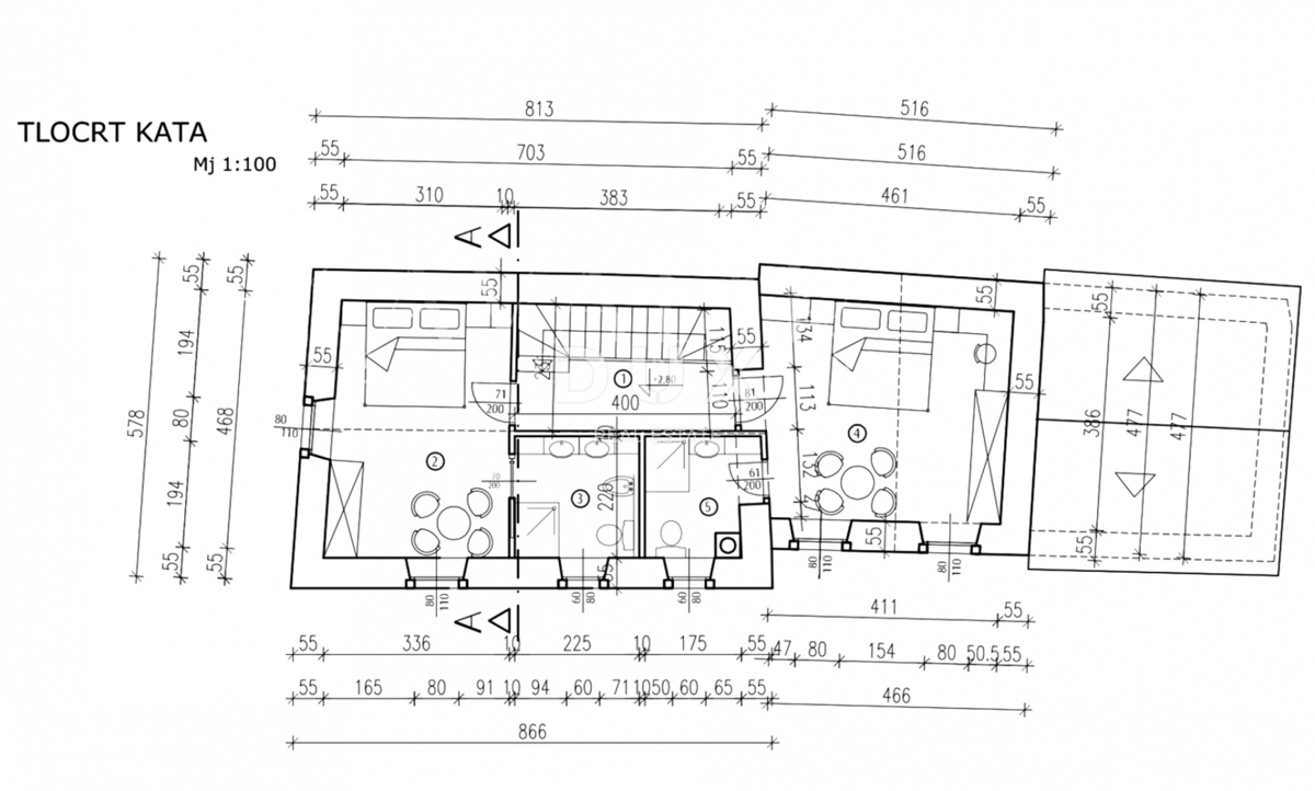 ISTRA, SVETI LOVREČ - Kamnita hiša z bazenom
