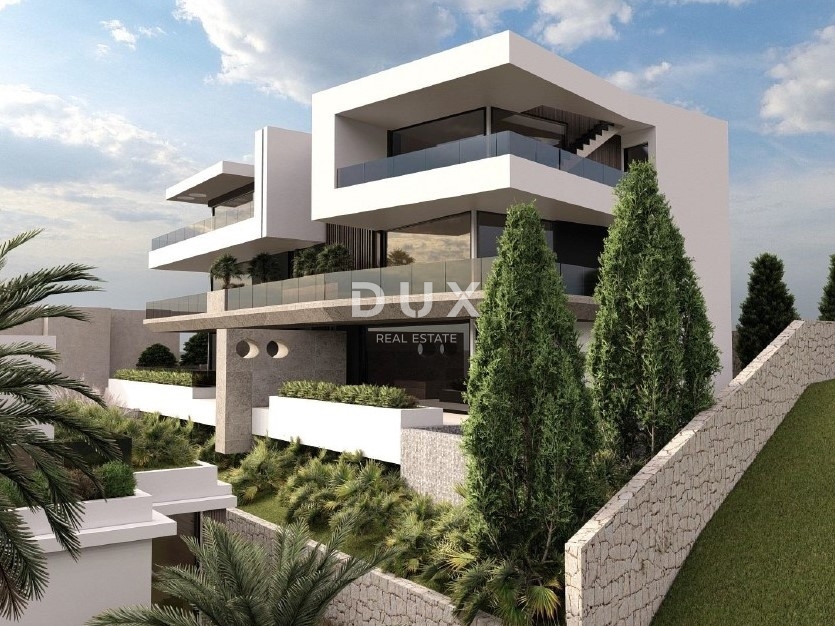 OPATIJA, IČIĆI - luksuzno stanovanje s teraso 100m od morja in znanega letovišča Marriott