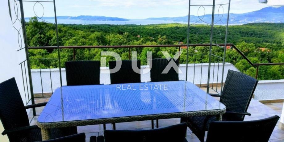 RIJEKA, VIŠKOVO, SARŠONI - samostojna hiša z bazenom in pogledom na morje + velik vrt! PRILOŽNOST!