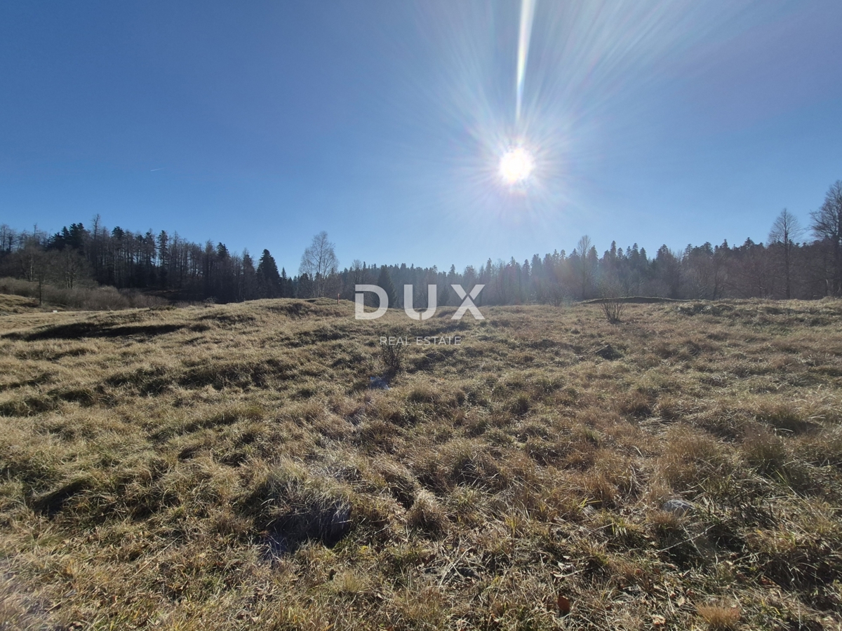 GORSKI KOTAR, FUŽINE - zazidljivo zemljišče 1213 m2 - investicijska priložnost!