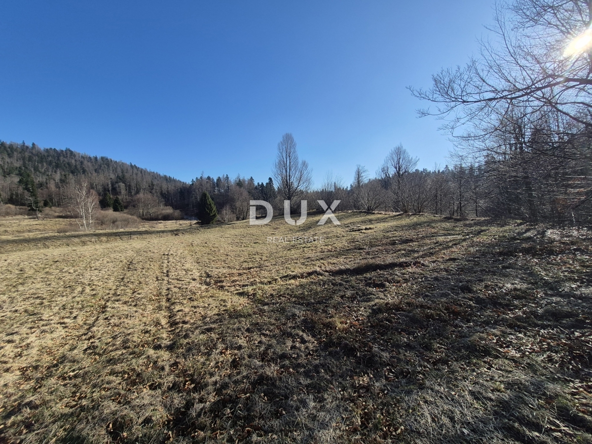 GORSKI KOTAR, FUŽINE - zazidljivo zemljišče 1213 m2 - investicijska priložnost!