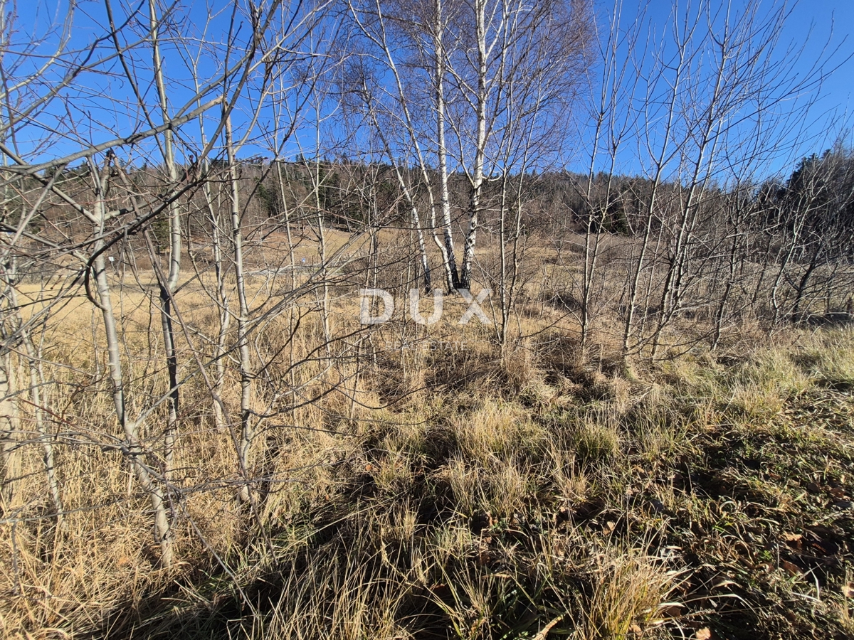 GORSKI KOTAR, FUŽINE - zazidljivo zemljišče 1213 m2 - investicijska priložnost!